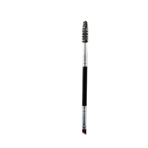 Brosse à sourcils 2 en 1 Brosse coudée à double extrémité Manche en nylon à double tête Pinceaux de maquillage de beauté Outils - Product Image 3