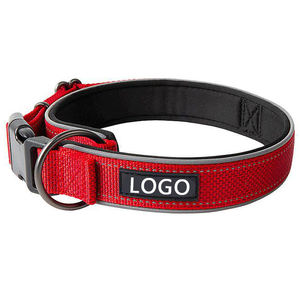 Accesorios para mascotas Rarewe, Collar para perro, logotipo personalizado, Collar de nailon acolchado reflectante de lujo para perro, Collar táctico para <span class=keywords><strong>Labrador</strong></span> <span class=keywords><strong>Retriever</strong></span> - Product Image 2