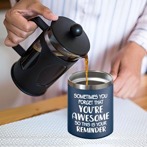 <span class=keywords><strong>Mug</strong></span> à café en acier inoxydable avec citation inspirante imprimée, avec poignée, cadeau d'encouragement pour un anniversaire, des vacances, pour un <span class=keywords><strong>homme</strong></span>, lui, papa, gars - Product Image 3