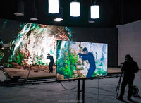 Pantalla LED Modular 8K para Cine Interior 3D de 7680Hz, Estudio de Grabación de Películas Virtuales Inmersivas, Fondo para Eventos
