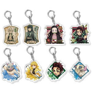 Porte-clés en acrylique personnalisé KAWAII, personnage de dessin animé <span class=keywords><strong>Demon</strong></span> <span class=keywords><strong>Slayer</strong></span>, très vendu - Product Image 1