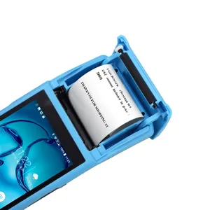 무선 58mm 파란 이 와이파이 붙박이 구글 놀이 자유로운 sdk를 가진 안드로이드 8.0 바코드 스캐너를 위한 소형 열 인쇄 기계
