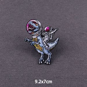 Patch brodé thermocollant DIY PUNK Animal, personnalisé en usine, pour vêtements et badges - Product Image 4