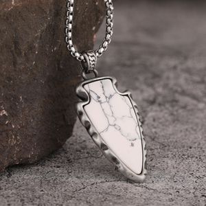 Collar <span class=keywords><strong>de</strong></span> <span class=keywords><strong>Piedra</strong></span> <span class=keywords><strong>Natural</strong></span> Hecho a Mano, Collar <span class=keywords><strong>de</strong></span> Turquesa Blanca <span class=keywords><strong>de</strong></span> Búfalo, Cadena <span class=keywords><strong>de</strong></span> Caja, Collar <span class=keywords><strong>de</strong></span> <span class=keywords><strong>Piedra</strong></span> Natal Cruda - Product Image 1