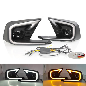 Chất lượng cao <span class=keywords><strong>DRL</strong></span> LED ban ngày Chạy ánh sáng đèn pha đèn sương mù chuyển đổi front bumper Đèn trang trí cho Honda Civic 22-23 - Product Image 3