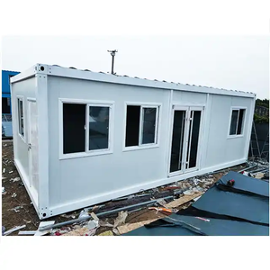 บ้านสำเร็จรูปโครงสร้างเหล็กแบบพับได้จากจีน บ้านคอนเทนเนอร์เคลื่อนที่อัจฉริยะขนาด 20 ฟุต สำหรับอยู่อาศัยหรือสำนักงาน ดีไซน์ร่วมสมัย ระบายอากาศได้ดี - Product Image 6