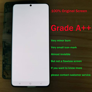 Original điện thoại di động lcds đối với Samsung Galaxy S20 cộng với S20 Ultra <span class=keywords><strong>LCD</strong></span> S20 FE <span class=keywords><strong>LCD</strong></span> hiển thị màn hình cảm ứng lắp ráp với burn mark - Product Image 2