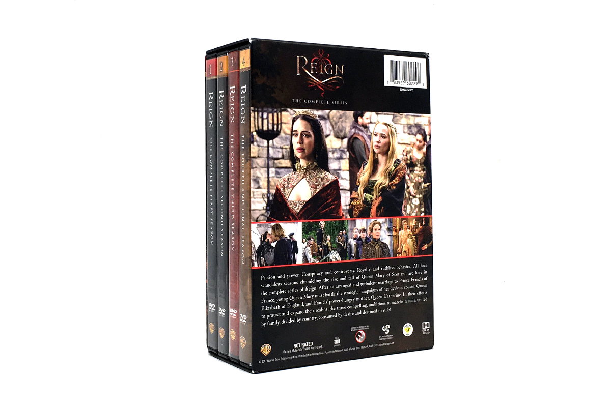 Reign The Complete Series 17 Discs DVD Box Set - Sealed Condition