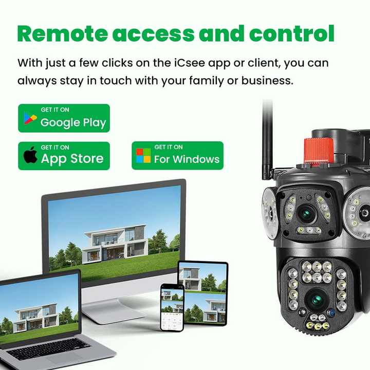4K Digital Video Camera - High Definition Security Monitoring