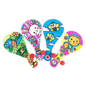 Juguete de Cricket de Madera Hecho a Mano con Diseño de Dibujos Animados y Pintado a Mano - Manualidades y Suministros para Educación Temprana - Product Image 5