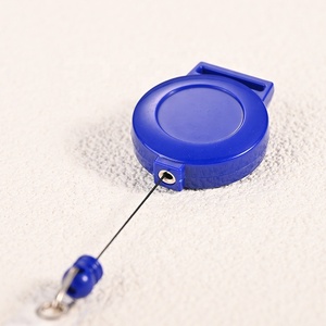 Porta Tarjetas de Identificación Retráctil de Plástico ABS Resistente <span class=keywords><strong>Bocho</strong></span> B-BR008, Fácil de Usar, para Cordón - Product Image 1