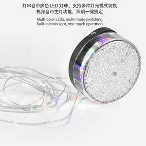 LED Camping Lamp <b>Speaker</b> <b>USB</b> Rechargeable Portable Outdoor Lighting For Tent Party - Product Image 2