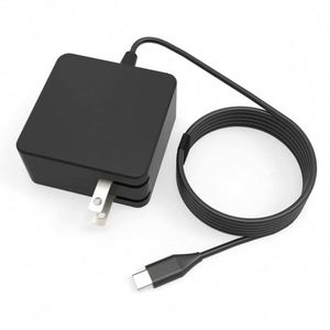 Chargeur USB-C portable 45W 65W avec prise US, adaptateur d'alimentation rapide pour <span class=keywords><strong>MacBook</strong></span> Pro/<span class=keywords><strong>Air</strong></span> - Product Image 1