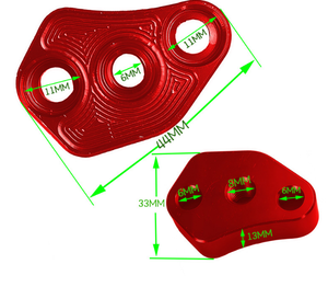 Accessorio di Modifica per Moto, Regolatore Tensione Catena in Alluminio CNC Multicolore per PCX160 K1Z LEAD KOS <span class=keywords><strong>KOR</strong></span> - Product Image 2