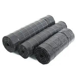 Easily Assembled ECO FRIENDLY woven backed silt fence black-green silt fence 12.5gauge wire backed silt fence waterproof