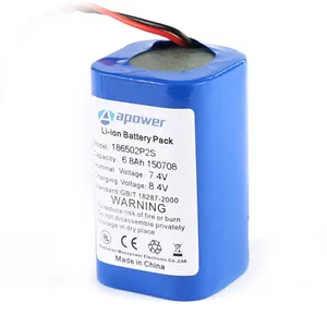 Whole House Heating 7.4V 6800mAh 6600mAh System Lithium Battery Lithium Ion Battery Cell