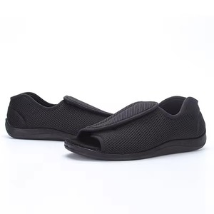 Gran oferta, <span class=keywords><strong>sandalias</strong></span> ajustables con gancho y lazo <span class=keywords><strong>para</strong></span> <span class=keywords><strong>hombre</strong></span>, zapatos de seguridad informales <span class=keywords><strong>para</strong></span> exteriores de verano, EVA, juanete ancho, artritis, pacientes diabéticos - Product Image 1