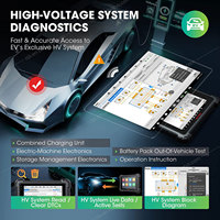 Autel MaxiSYS MS909EV Programación Codificación Sistema de alto voltaje Análisis de paquete de batería Herramienta de diagnóstico de escáner OBD2 automotriz
