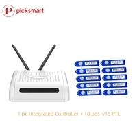 Système d'assortiment en entrepôt Pick-to-Light 868 MHz, étiquettes numériques multicolores pour étagères avec intégration WMS, étiquette PTL