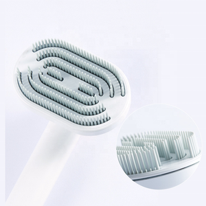 التنظيف الذاتي تدوير الحيوانات الأليفة الاستمالة تدليك الكلب القط تنظيف تساقط الشعر الذاتي مزيل الشعر مع زر - Product Image 3