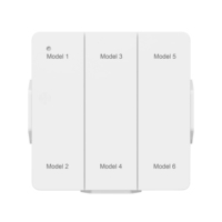 Interrupteur de Scène Zigbee 3.0 à 2, 4 ou 6 Boutons, Compatible Tuya, Système Domotique Intelligent (IP21, Garantie 2 Ans, Compatible Android et iOS)