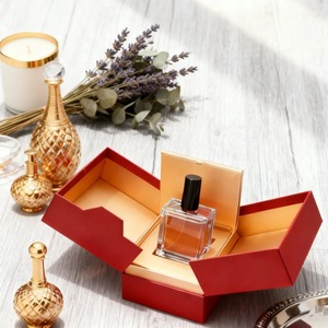 Custom Logo Luxury Double Door Magnetic Paper Gift Packaging <b>Box</b> for 30/ 50/100ml Perfume Bottles <b>Packing</b> - Product Image 5