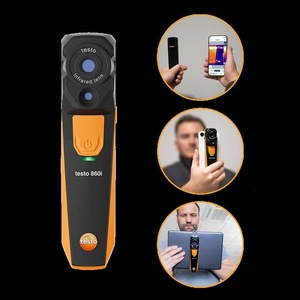 Caméra thermique infrarouge intelligente Testo 860i avec connectivité application pour la mesure et l'analyse de la température - Product Image 2
