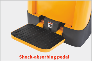 Troli truk palet hidrolik elektrik, dengan baterai Lithium 2T 2.5T 3T pengangkat garpu kekuatan listrik - Product Image 5