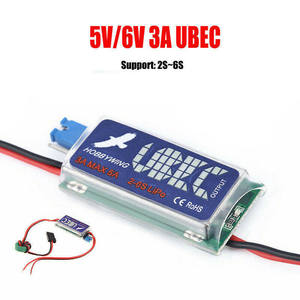 Hobbywing 5V 6V 3A UBEC 2S 6S LiPo con Soporte de Salida para Modelos RC - Product Image 1