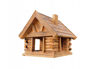 Güzel şık dekorasyon <span class=keywords><strong>Birdhouse</strong></span> ahşap katı büyük kuş besleyici kuş için açık Pet House - Product Image 2