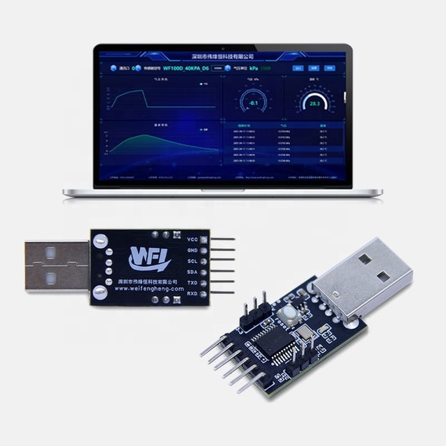 USB Interface Sensor Arduino PCB Module for Absolute, Gauge, Differential Pressure Sensor Temperature and Pressure Detection