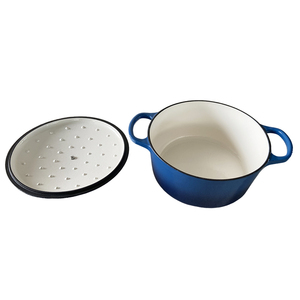 Vente en gros Marmite pour four hollandais en fonte Pots à revêtement émaillé en fonte <span class=keywords><strong>émaillée</strong></span> Casserole - Product Image 4