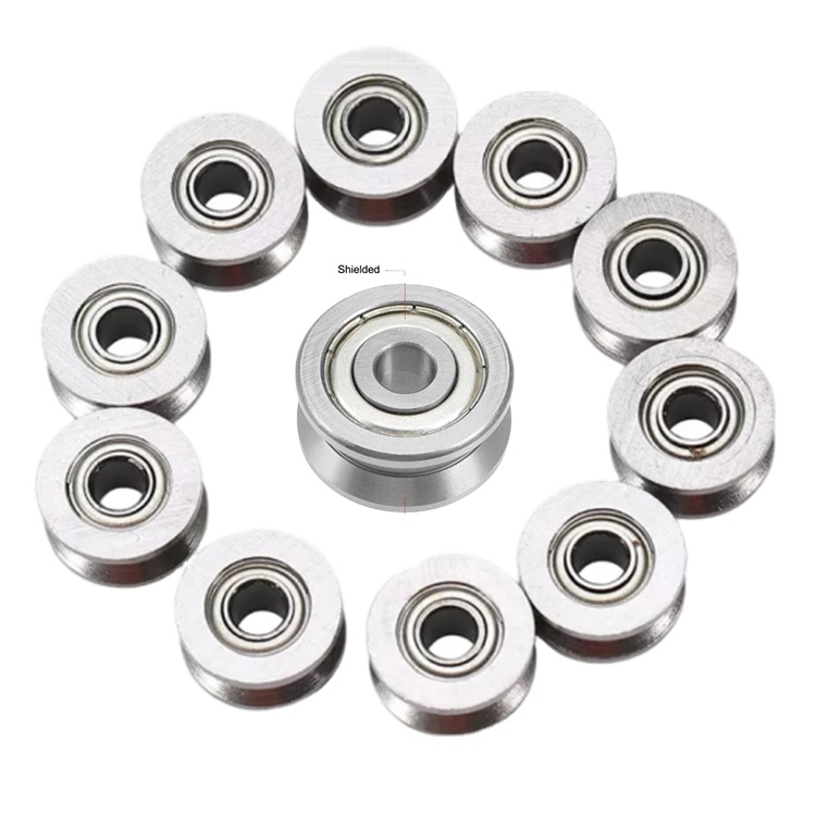 V канавка направляющий шариковый подшипник 623ZZV 3*10*4 V канавка шариковый подшипник V подшипник