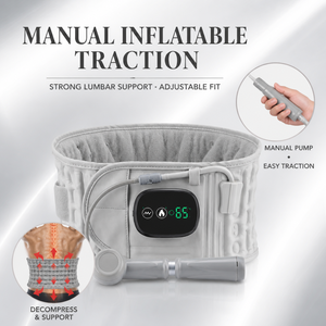 Ceinture chauffante à lumière <span class=keywords><strong>rouge</strong></span>, 3 niveaux de température, 3 vitesses de vibration, 5000 mAh rechargeable, soutien lombaire - Product Image 4