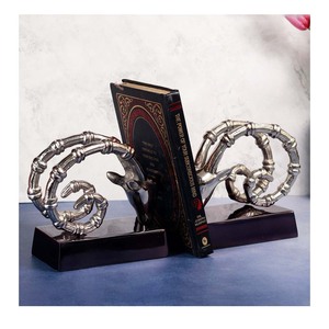 Latest Design <b>Table</b> Top Deer Bookends Sets for Living Room Cheap Price <b>Aluminium</b> <b>Table</b> Decor Animal Bookend Sets of 2 - Product Image 1