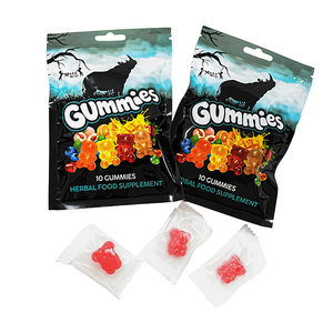 Bonbons gélifiés concentrés aux herbes pour hommes, stimulant l'énergie et l'endurance, saveurs personnalisées OEM - Product Image 2