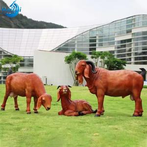 Escultura <span class=keywords><strong>de</strong></span> Cabra <span class=keywords><strong>de</strong></span> Resina para Exteriores en Oferta, Decoración <span class=keywords><strong>de</strong></span> Gran Escala para Granjas, Escultura <span class=keywords><strong>de</strong></span> Animales Personalizable - Product Image 3