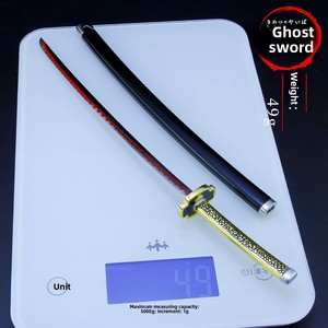Tanjiro Anime pour tueur de démons <span class=keywords><strong>Kimetsu</strong></span> <span class=keywords><strong>No</strong></span> <span class=keywords><strong>Yaiba</strong></span> Nichirin gaine d'épée plaqué or sculpté métal Halloween porte-clés numérique - Product Image 4