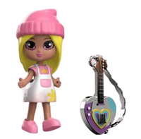 Nouvelle mode : Figurines de dessin animé en boîte mystère, poupées pour filles, mini-poupée noire en plastique ABS