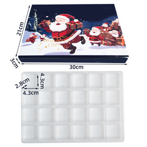 Confezione Regalo Calendario dell'Avvento Conto alla Rovescia per <span class=keywords><strong>Natale</strong></span> 2025, Scatola Misteriosa a Sorpresa <span class=keywords><strong>di</strong></span> 24 Giorni, Decorazioni Natalizie Festive per le Feste - Product Image 5