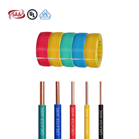 Cable Eléctrico VDE para SAA de 0.75-6mm BV H05V-U/H07V-U/H07V-R/NYA con Aislamiento de PVC