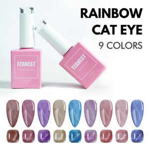 FZANEST Lovely Teddy Bear Gel Polish OEM Productos para <span class=keywords><strong>uñas</strong></span> Gel semipermanente Suero para <span class=keywords><strong>uñas</strong></span> Imán Cat Eye Gelas Productos para esmaltes de <span class=keywords><strong>uñas</strong></span> - Product Image 4