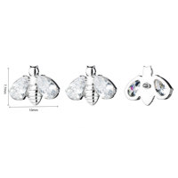 Ensemble de Piercings Abeille Mignonne 16G en Titane ASTM F136 pour Hélix et Lèvre, Bijoux Corporels avec Zircon, Cadeau