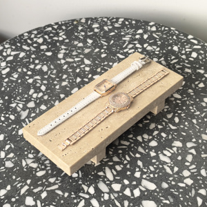 <span class=keywords><strong>Plateau</strong></span> de rangement multifonctionnel en pierre naturelle rectangulaire à pieds, poli classique, pour la cuisine, le salon - Rangement de bijoux, de nourriture et de boissons - Product Image 5