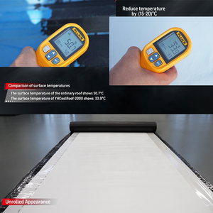 Feutre de toiture imperméable durable 1,5 mm, isolation <span class=keywords><strong>phonique</strong></span> et thermique, membrane bitumineuse auto-adhésive résistante aux intempéries, rouleau - Product Image 6