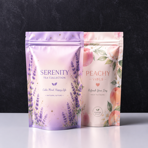 Sacs en plastique personnalisés anti-odeur de qualité alimentaire pour protéines en poudre avec fermeture éclair, emballage pour aliments, sachets pour collations et bonbons, sacs Mylar en gros - Product Image 1