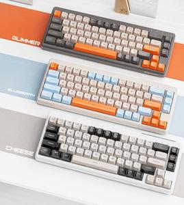 <span class=keywords><strong>Clavier</strong></span> de jeu à <span class=keywords><strong>membrane</strong></span> rétroéclairé LED avec interface USB personnalisée MK65 RGB Rainbow, pour ordinateur de bureau, taille standard, ultra fin, plug and play - Product Image 6