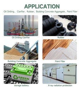 批发价重晶石粉 SG 4.2 硫酸钡 400-3000 网目 油田钻探涂料 塑料 医疗影像 - Product Image 5