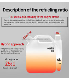 Hotoka เครื่องขุดหลุมปลูกต้นไม้เครื่องขุดหลุมขุดดินเจาะ2จังหวะเบนซิน68cc น้ำมัน - Product Image 4