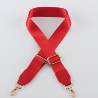 Sangle de sac réglable de 3.8cm Sac à main Nylon Canvas Strap Replacement Accessory Replacement Belt Bag Women